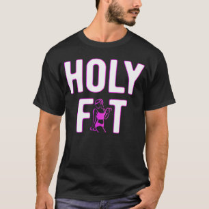 Sterke Woman Fitnes, het heilige werktuig T-shirt