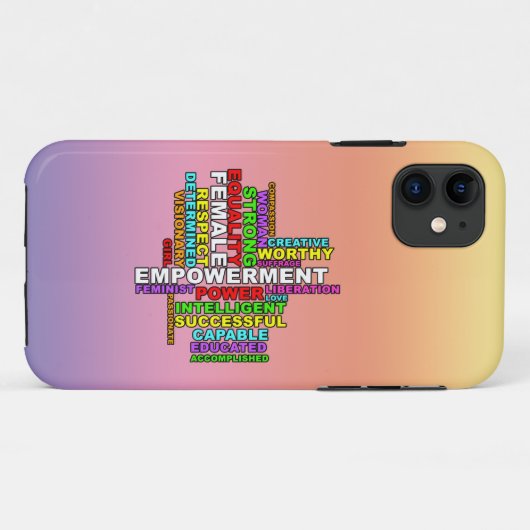 Sterke Woman Wolk Case-Mate iPhone Case (Achterkant (horizontaal))