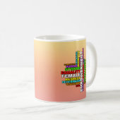 Sterke Woman Wolk Koffiemok (Voorkant rechts)