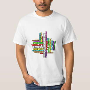 Sterke Woman Wolk T-shirt