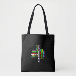 Sterke Woman Wolk Tote Bag
