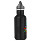 Sterke Woman Wolk Waterfles (Links)