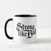 Sterke zoals Bull Mok (Links)