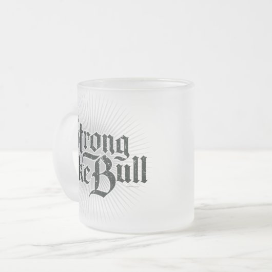 Sterke, zoals Bull-mok koffie Matglas Koffiemok (Voorkant links)