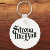 Sterke zoals Bull-Sleutelhanger Sleutelhanger (Voorkant)