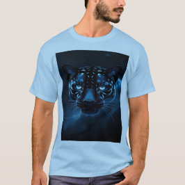 Sterke zwarte tijger T-shirt – Bold Wild Animal Gr