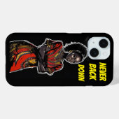 STERKE ZWARTE VROUW - Geef nooit op Case-Mate iPhone Case (Achterkant (horizontaal))