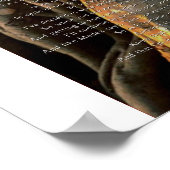 Sterke zwarte vrouw poster (Hoek)