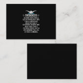 Sterke zwembriem-zwembad voor mannen informatiekaartje (Voorkant / Achterkant)