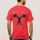 Sterker dagelijks - Mannen T-shirt (Achterkant)