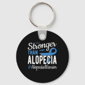 Sterker dan Alopecia Sleutelhanger (Achterkant)