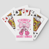 Sterker Dan Borstkanker Pokerkaarten (Achterkant)