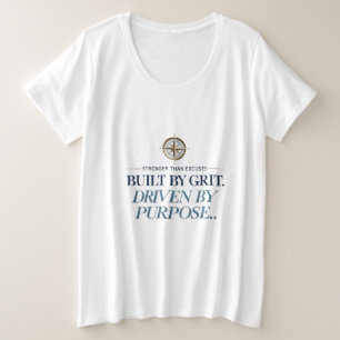 Sterker dan excuses plus maat T-shirt