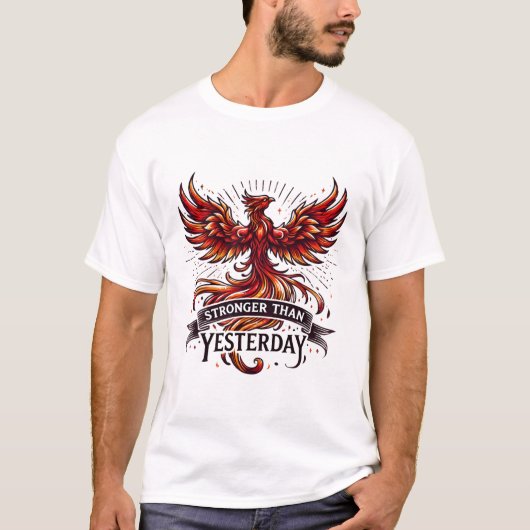 Sterker dan gisteren Phoenix T-shirt (Voorkant)