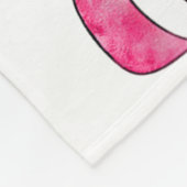 Sterker dan het Storm Anchor Breast Cancer-bewustz Fleece Deken (Hoek)