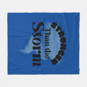 Sterker dan het Storm Fleece Deken (Voorkant (Horizontaal))