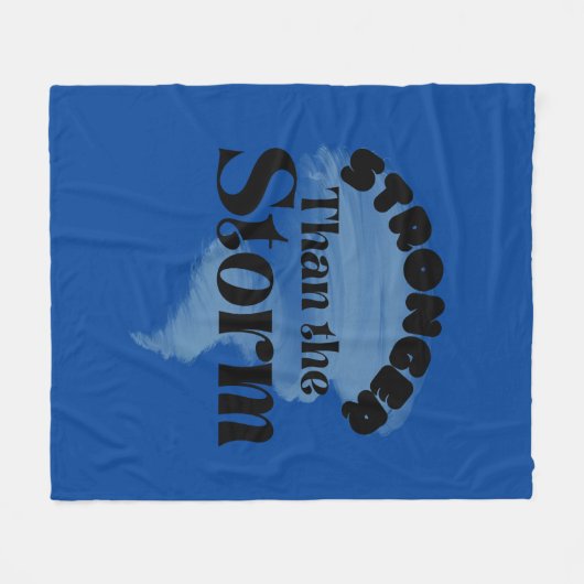 Sterker dan het Storm Fleece Deken (Voorkant (Horizontaal))