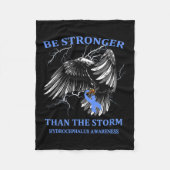 Sterker dan het Storm Hydrocefalus Fleece Deken (Voorkant)