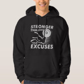 Sterker dan je accijnzen hoodie (Voorkant)