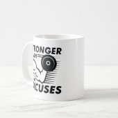 Sterker dan je accijnzen koffiemok (Voorkant links)