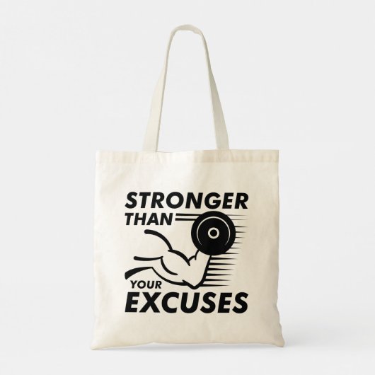 Sterker dan je accijnzen tote bag (Achterkant)