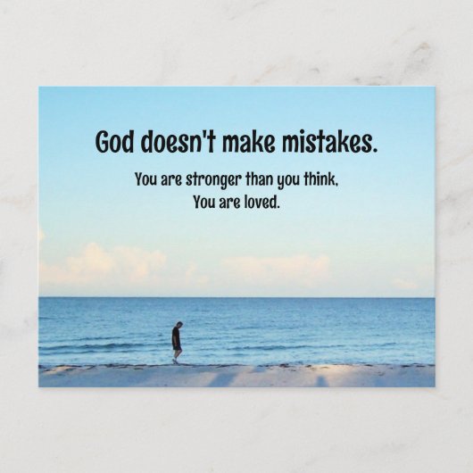 Sterker dan je denkt briefkaart (Voorkant)