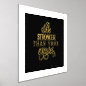 Sterker dan je overschrijvingen folie afdrukken (Laagn)