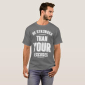 Sterker dan je overschrijvingen t-shirt (Voorkant volledig)