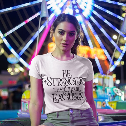 Sterker dan je overschrijvingen t-shirt