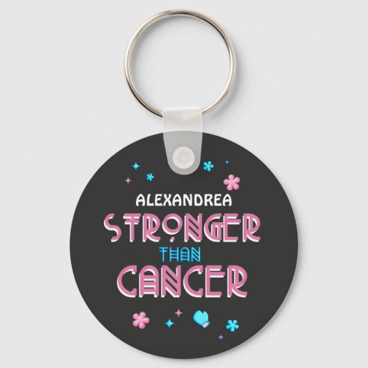 Sterker dan kanker | Aangepast overlevingskansen v Sleutelhanger (Voorkant)