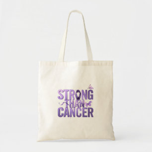 Sterker Dan Kanker Boodschappentas   Kankerbewustz Tote Bag