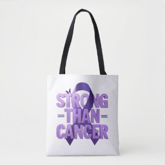Sterker Dan Kanker Boodschappentas | Kankerbewustz Tote Bag
