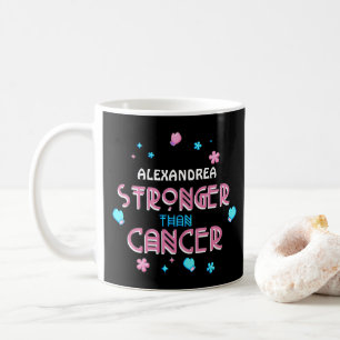 Sterker dan kanker   Cancer Survivor Custom Co Koffiemok