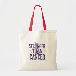 Sterker Dan Kanker Inspirerend Tote Bag
