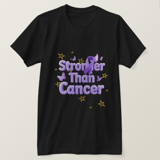 Sterker Dan Kanker Inspirerende T-shirt – Hoop (Design voorkant)