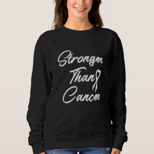 Sterker dan kanker, kanker T-shirt, overlevende, Trui
