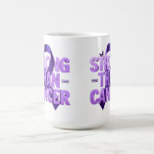 Sterker Dan Kanker Mok | Kankerbewustzijn Koffie (Center)