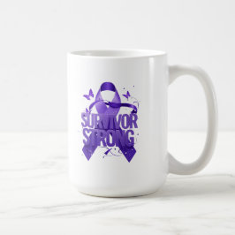 Sterker dan kanker mok | Kankerbewustzijn koffie