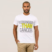 Sterker dan kanker - Sarcoma T-shirt (Voorkant volledig)