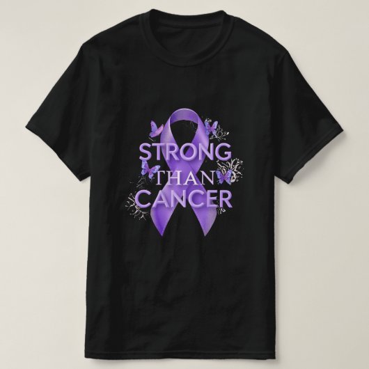 Sterker Dan Kanker T-Shirt (Design voorkant)