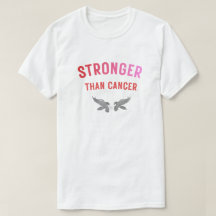 Sterker Dan Kanker T-shirt – Dappere Awaremess War