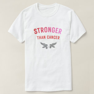 Sterker Dan Kanker T-shirt – Dappere Awaremess War