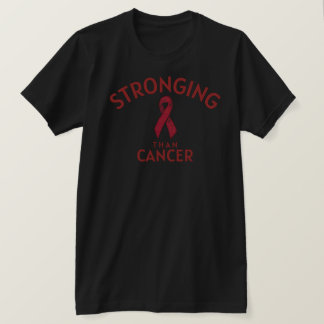 Sterker Dan Kanker T-shirt – Premium Print Detail