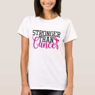 Sterker dan kanker Voorlichting over borstkanker T-shirt