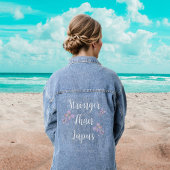 Sterker dan lupus denim jacket