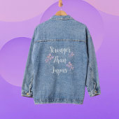 Sterker dan lupus denim jacket