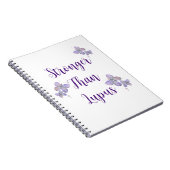 Sterker dan lupus notitieboek (Rechterzijde)