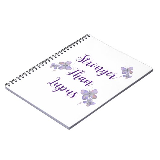 Sterker dan lupus notitieboek (Linkerzijde)