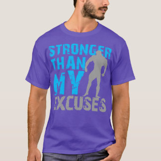 Sterker dan mijn excuses t-shirt