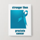 Sterker dan prostaatkanker Button (Voorkant)